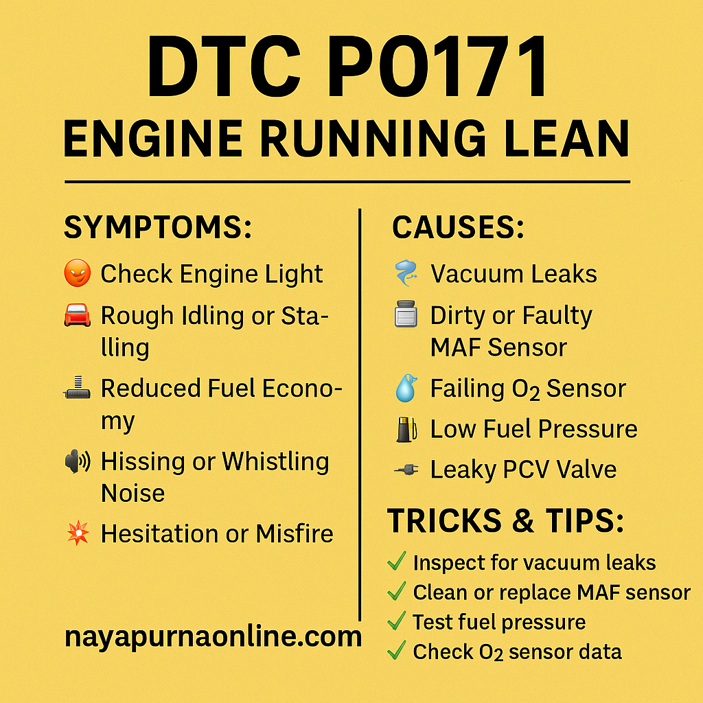 P0101 Code Fix: MAF Sensor Symptoms, Tips & Car Spare Parts