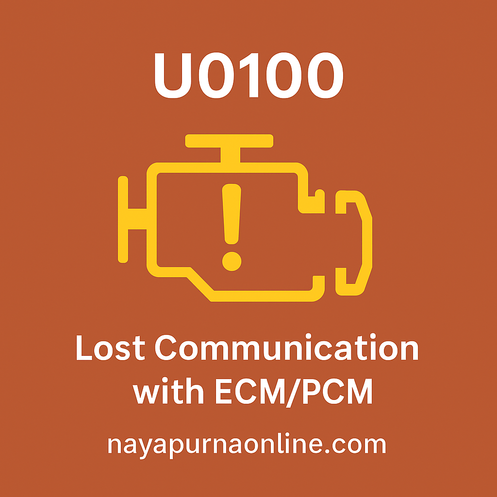 U0100 – Lost Communication with ECM/PCM: Causes, Symptoms & Fix