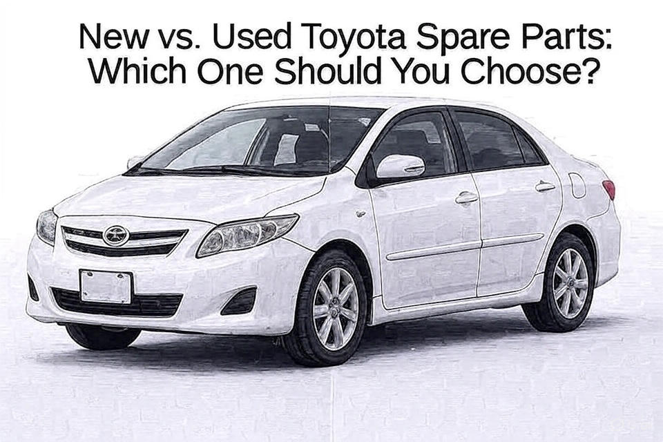 New vs. Used Toyota Spare Parts – Why Used is the Smarter Choice