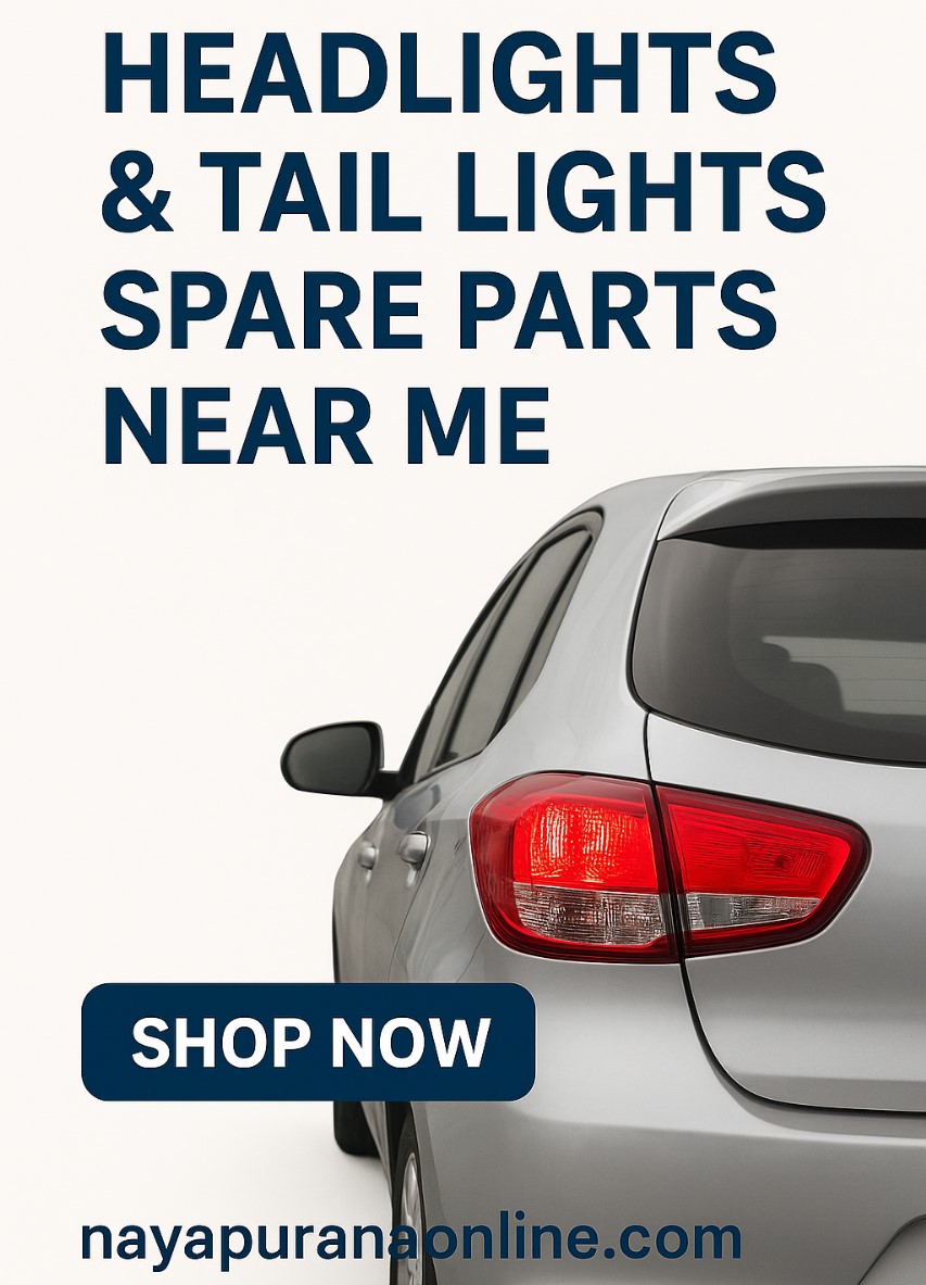 Headlights & Tail Lights Spare Parts Near Me | Affordable Used Parts – Nayapurana