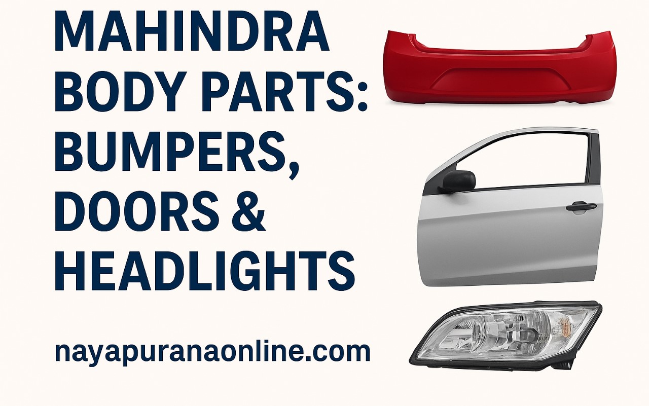 Mahindra Body Parts: Bumpers, Doors & Headlights Online in India