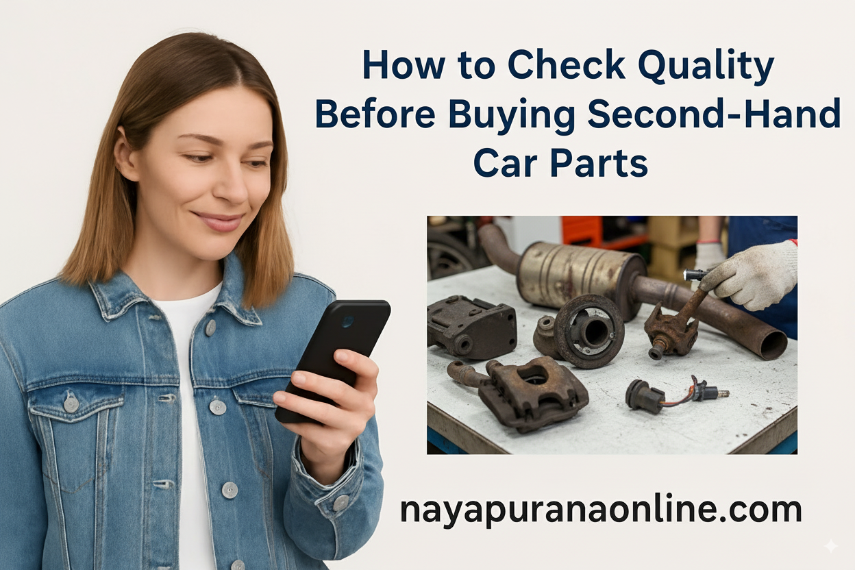 How to Check Quality Before Buying Second-Hand Car Parts
