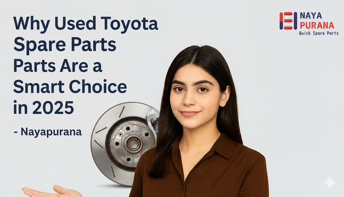 Why Used Toyota Spare Parts Are a Smart Choice in 2025 – Nayapurana