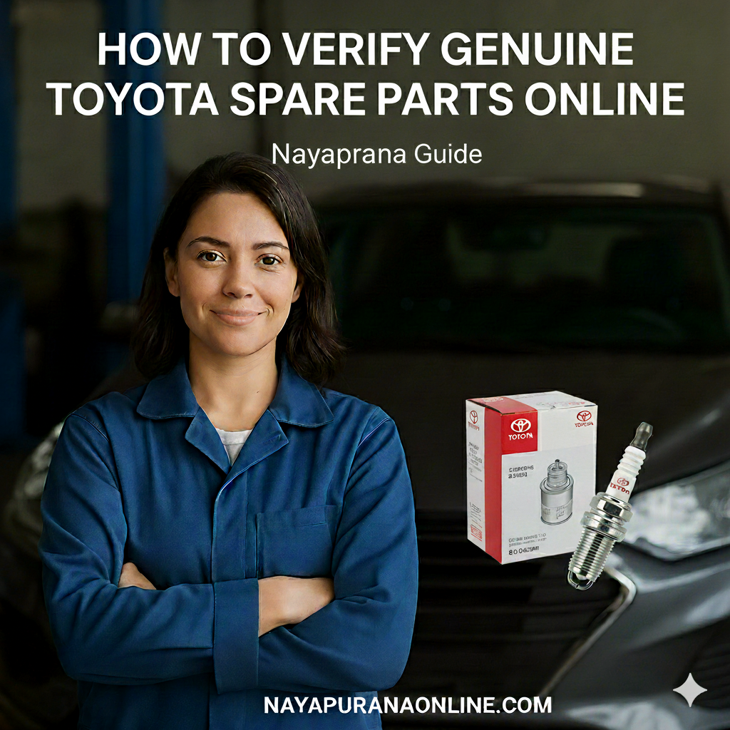 How to Verify Genuine Toyota Spare Parts Online – Nayapurana