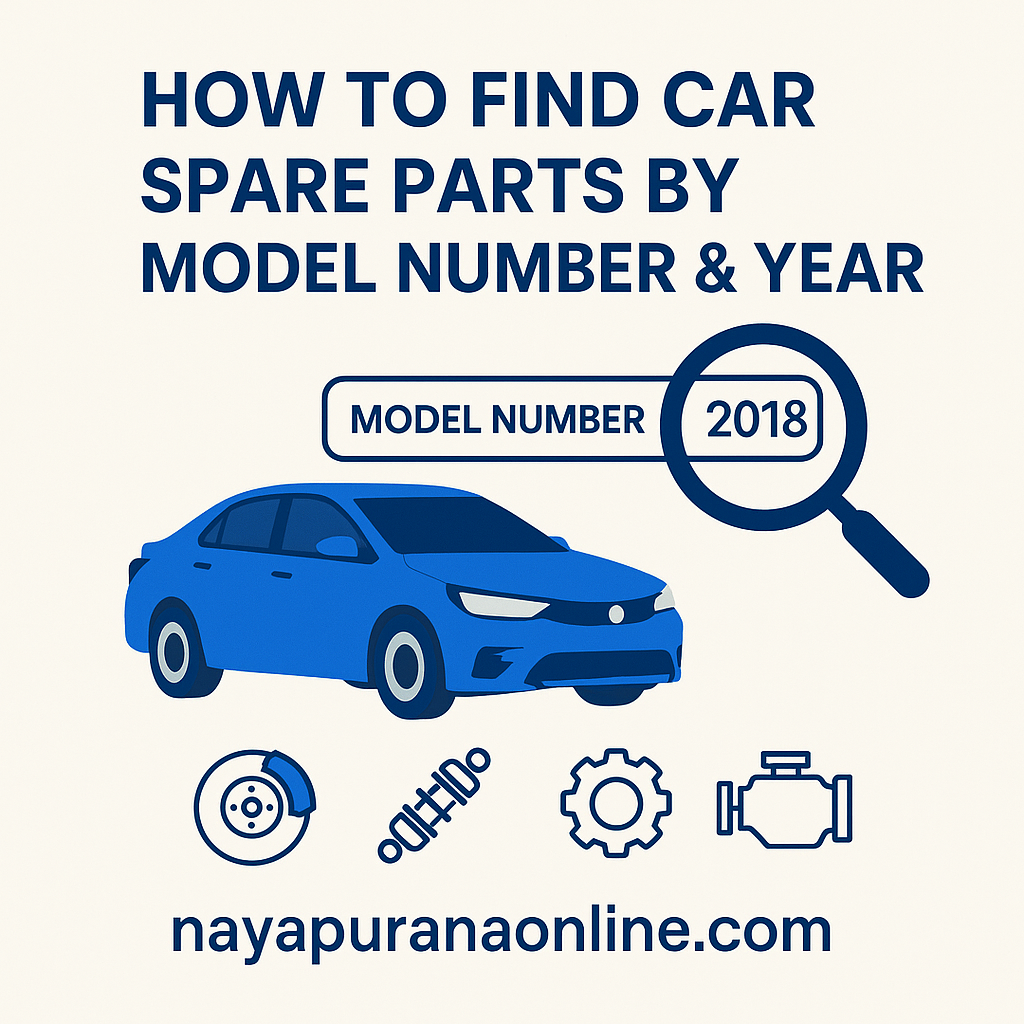 How to Find Car Spare Parts by Model Number & Year (Complete Guide)