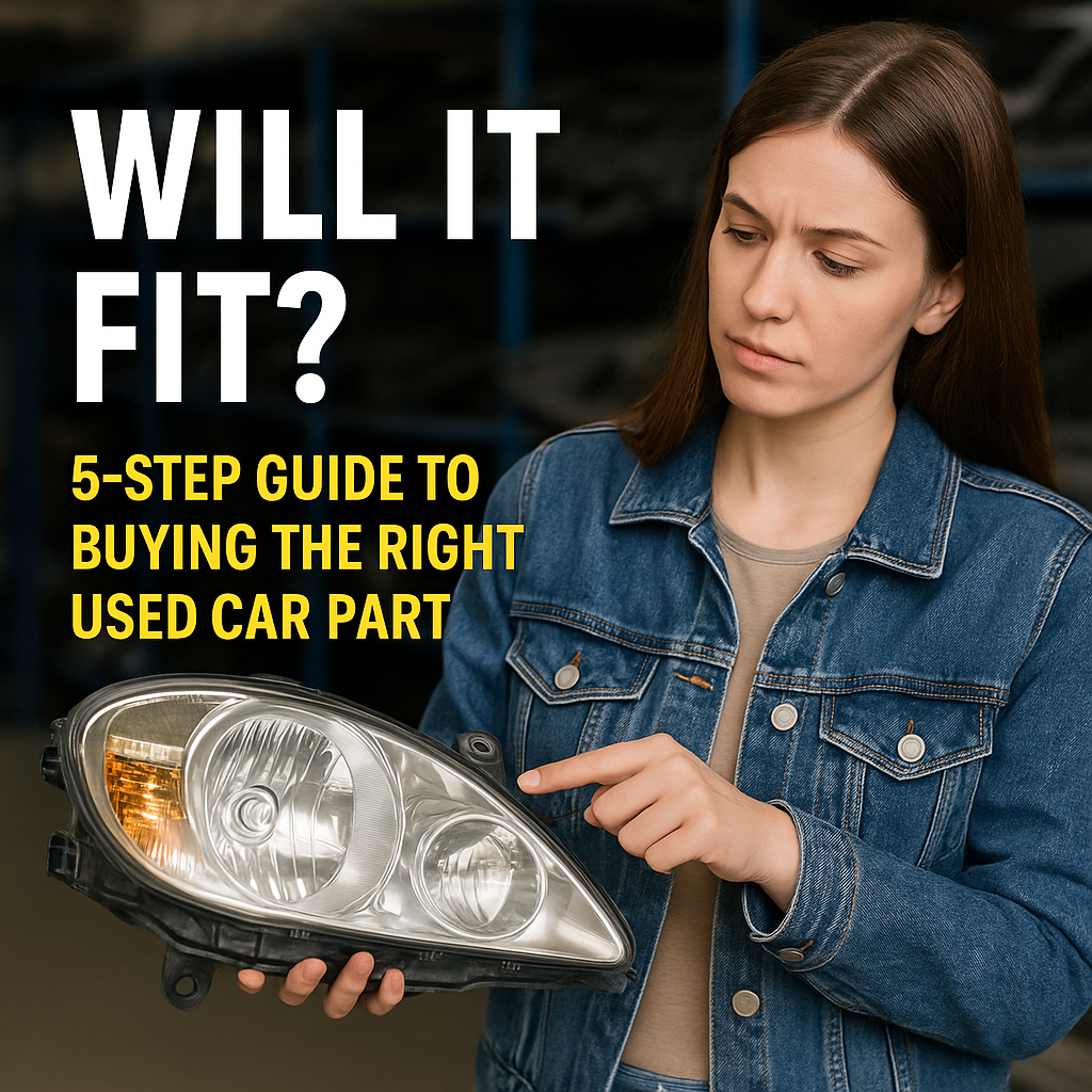 "Will It Fit? Your Complete Guide to Choosing the Right Used Car Part for Your Vehicle"
