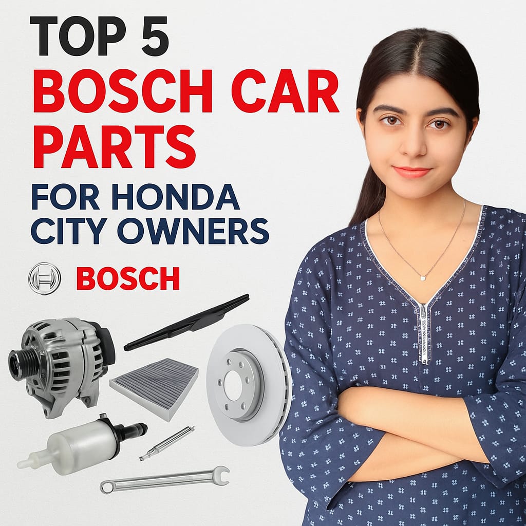 Top 5 Bosch Car Spare Parts for Honda City Owners – Must-Have Replacements