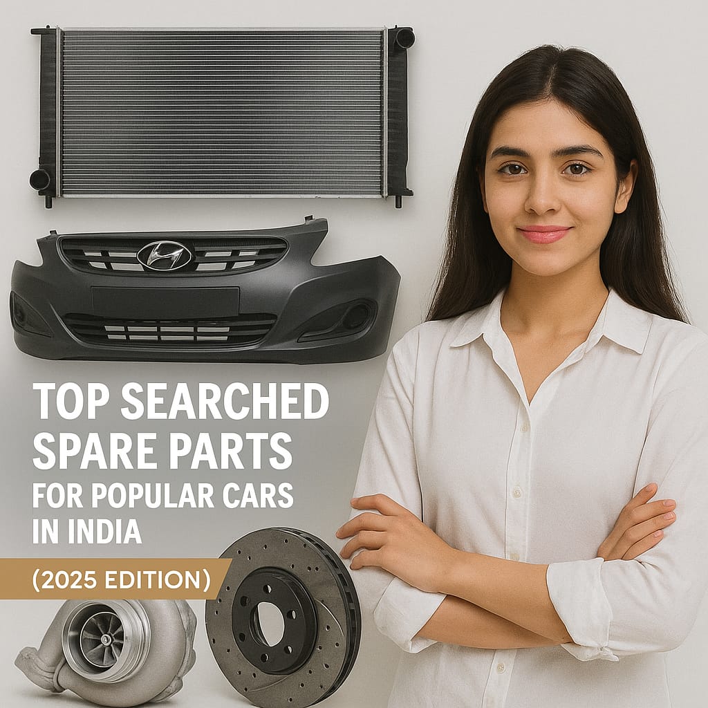 Top Searched Spare Parts for Popular Cars in India (2025 Edition)