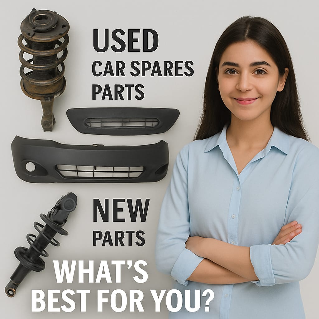 Used Car Spare Parts vs New Parts – What’s Best for You?