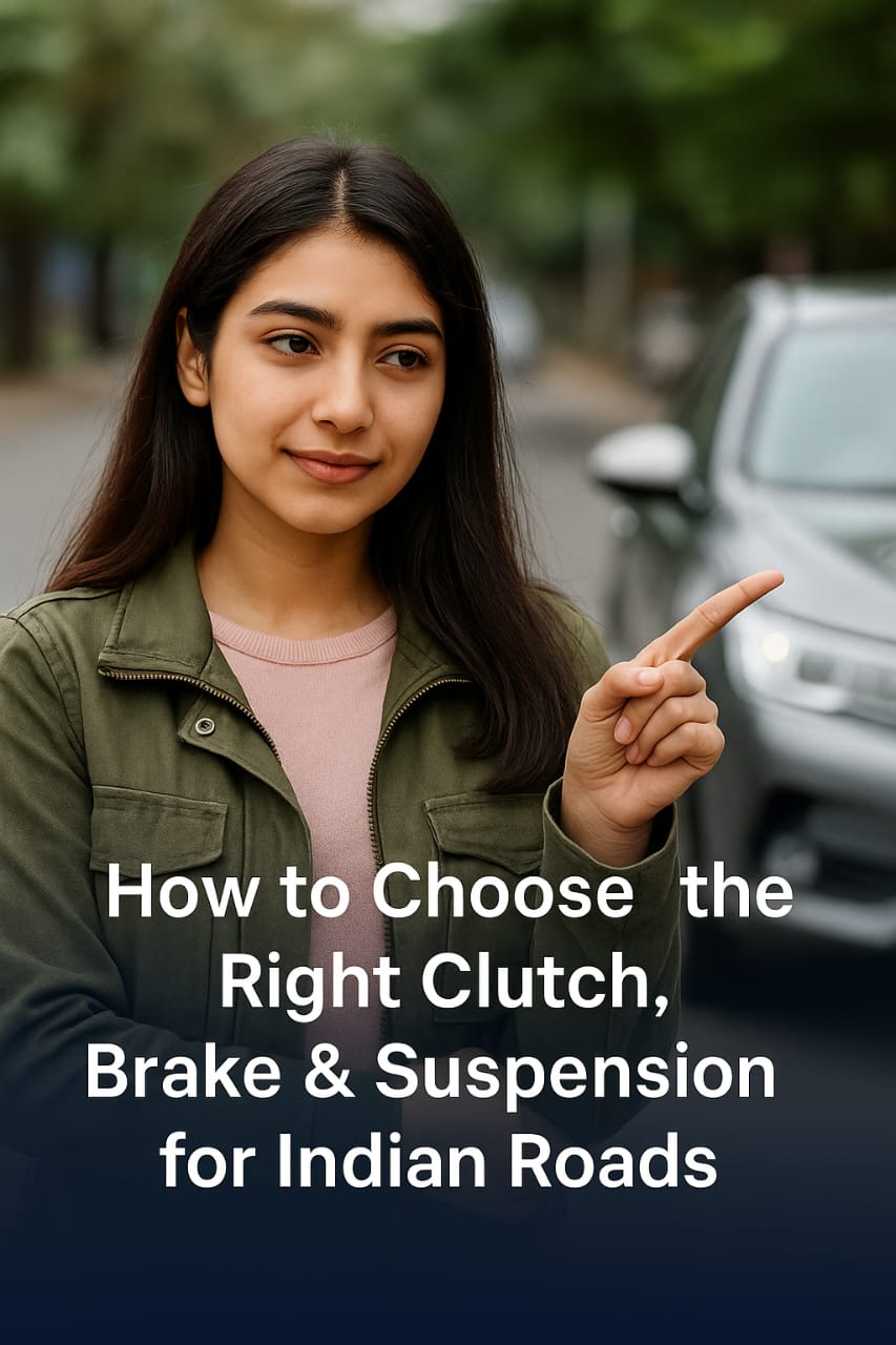 How to Choose the Right Clutch, Brake & Suspension for Indian Roads