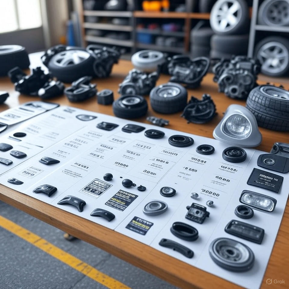 Car Spare Parts Price Guide – What to Expect Before You Buy