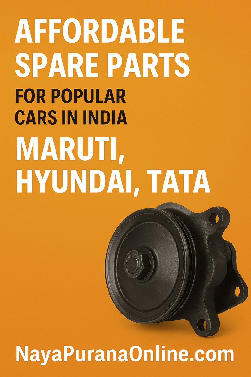 Affordable Spare Parts for Maruti, Hyundai & Tata Cars in India | NayaPuranaOnline