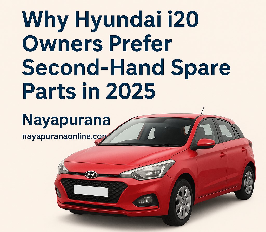 Why Hyundai i20 Owners Prefer Second-Hand Spare Parts in 2025 | Nayapurana