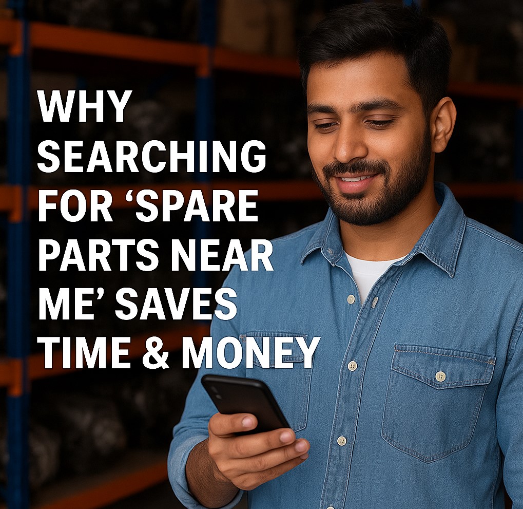 Why Searching for ‘Spare Parts Near Me’ Saves Time & Money