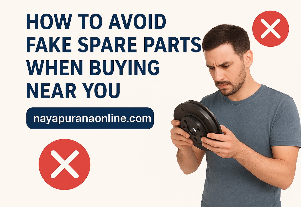 How to Avoid Fake Spare Parts When Buying Near You | Nayapurana