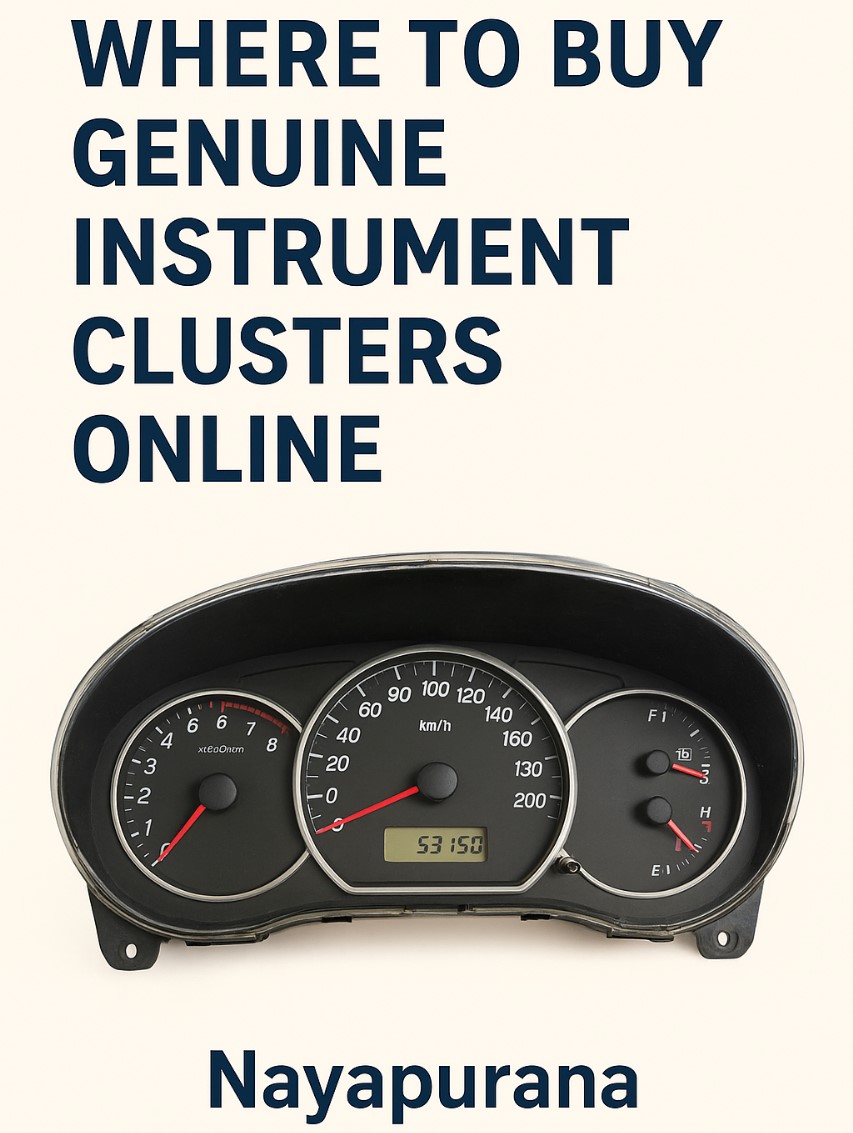 Where to Buy Genuine Instrument Clusters Online