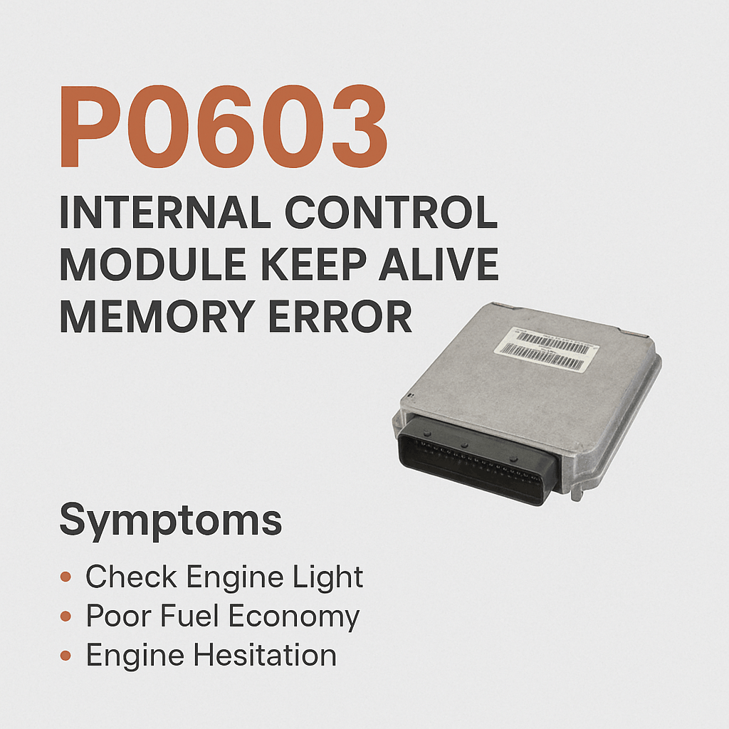 P0603 Code – Internal Control Module KAM Error | Causes & Fixes | NayaPurana